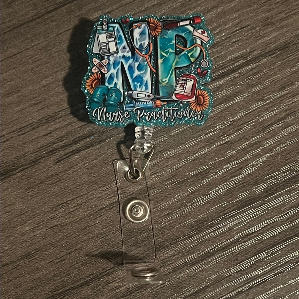 Nurse Practitioner badge reel